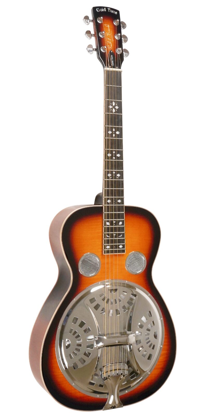 PBR-D: Paul Beard Signature-Series Roundneck Resonator Guitar Deluxe with Case