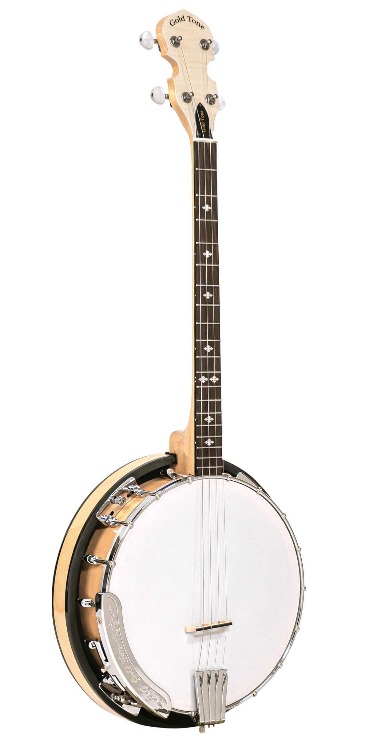 CC-Tenor/L: Lefty Cripple Creek Tenor Banjo with Bag