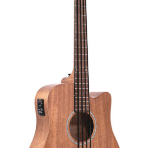 M-Bass25 25-Inch Scale Acoustic-Electric MicroBass with Gig Bag