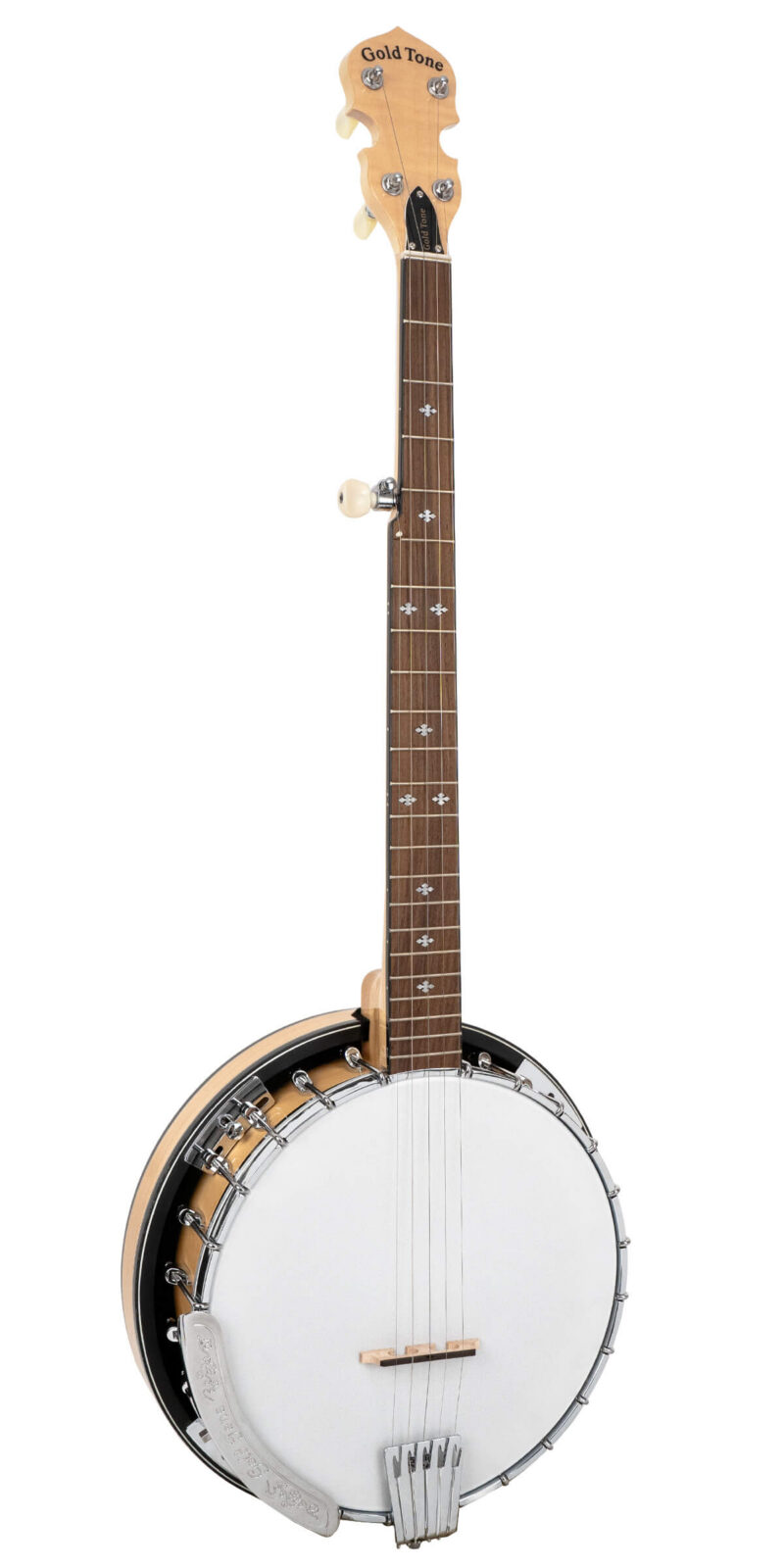 MC-150RP/L: Lefty Maple Classic Banjo with Steel Tone Ring