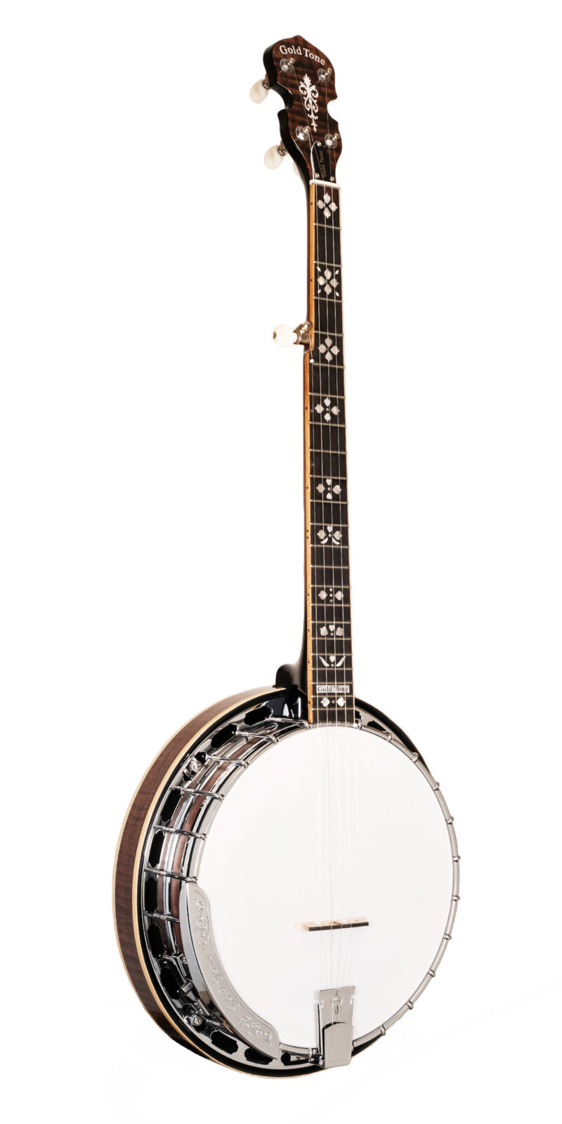 Mastertone® OB-250+/L: Lefty Orange Blossom Banjo with JLS #12 Tone Ring with Case