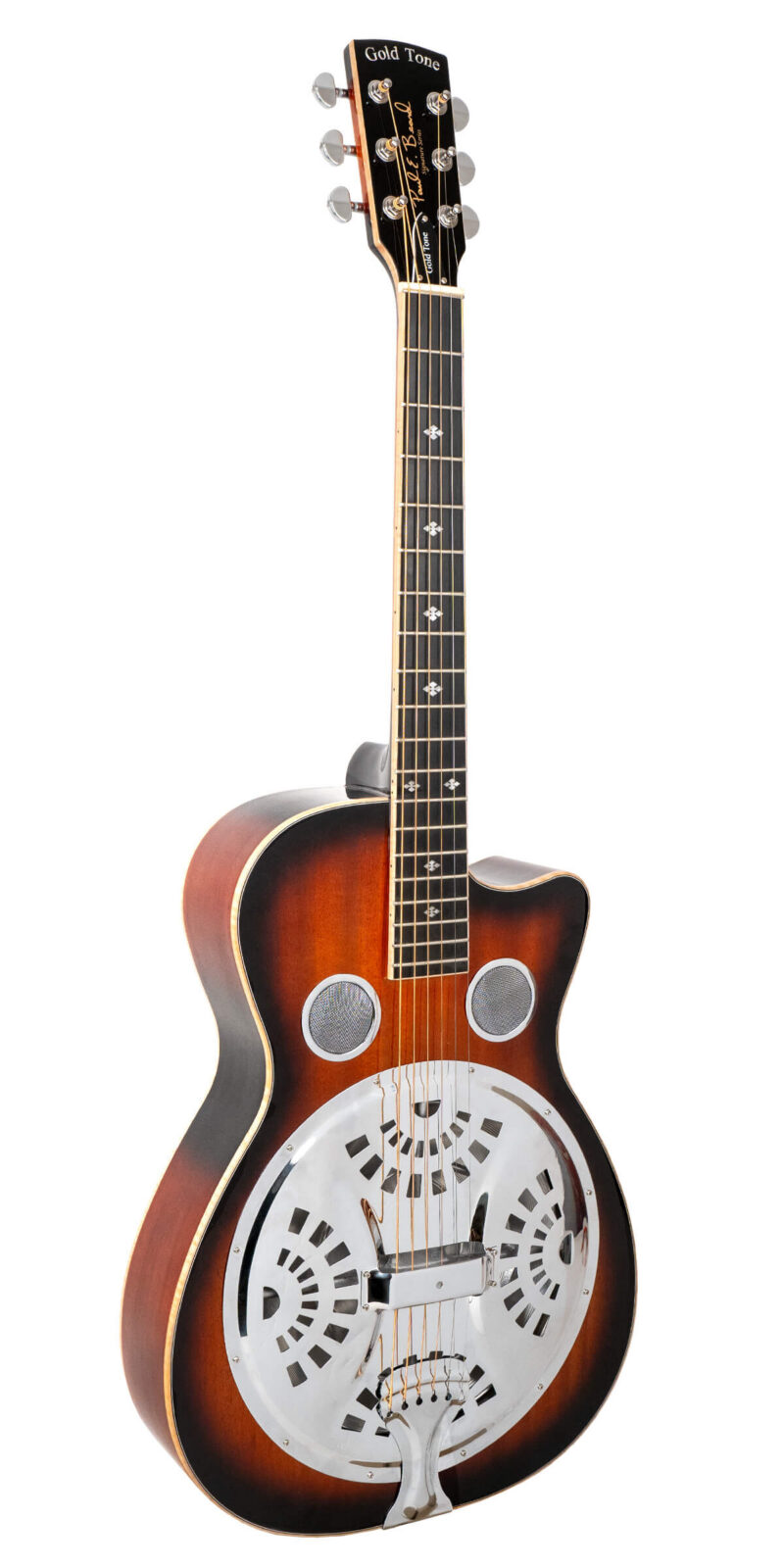 PBR-CA/L: Paul Beard Signature-Series Lefty Roundneck Resonator Guitar with Cutaway and Case
