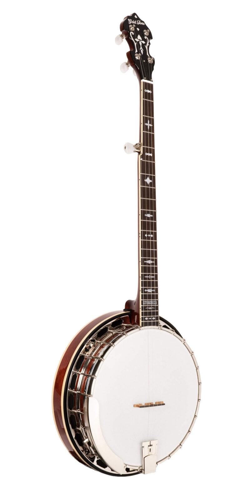 Mastertone® OB-3EF: 24-Fret Orange Blossom "Twanger" Pre-War Style Resonator Banjo with Case
