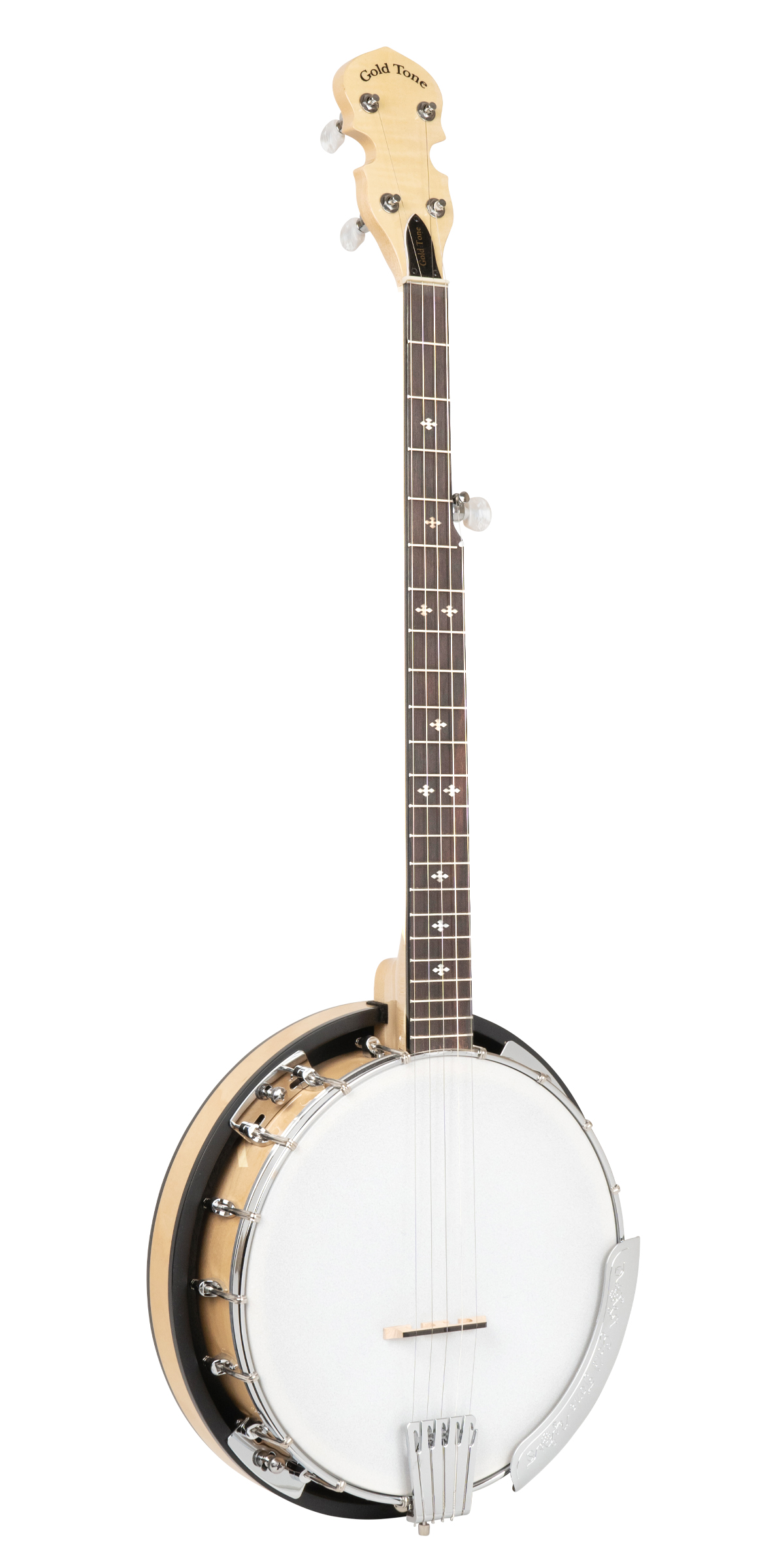 CC-100R/L: Lefty Cripple Creek Resonator Banjo with Gig Bag