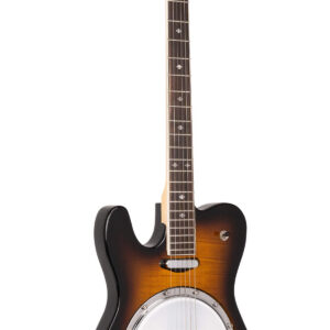 ES-Banjitar/L: Lefty Electric Banjitar with Hard Case