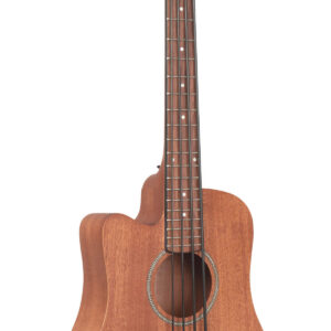 M-Bass/L: Lefty 23-Inch Scale Acoustic-Electric MicroBass with Gig Bag