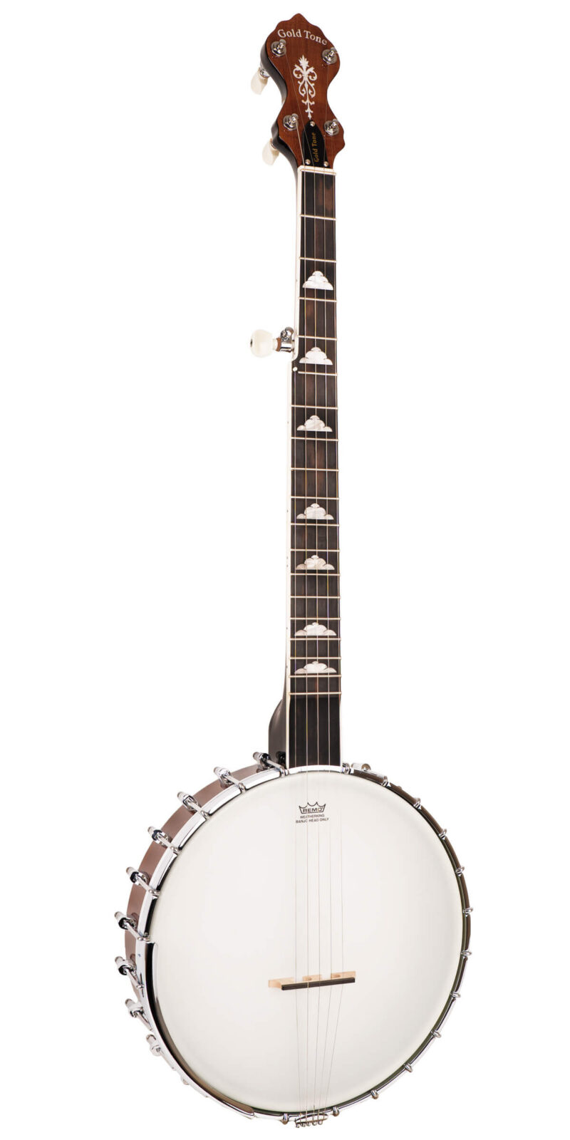 WL-250: White Ladye Banjo with Case