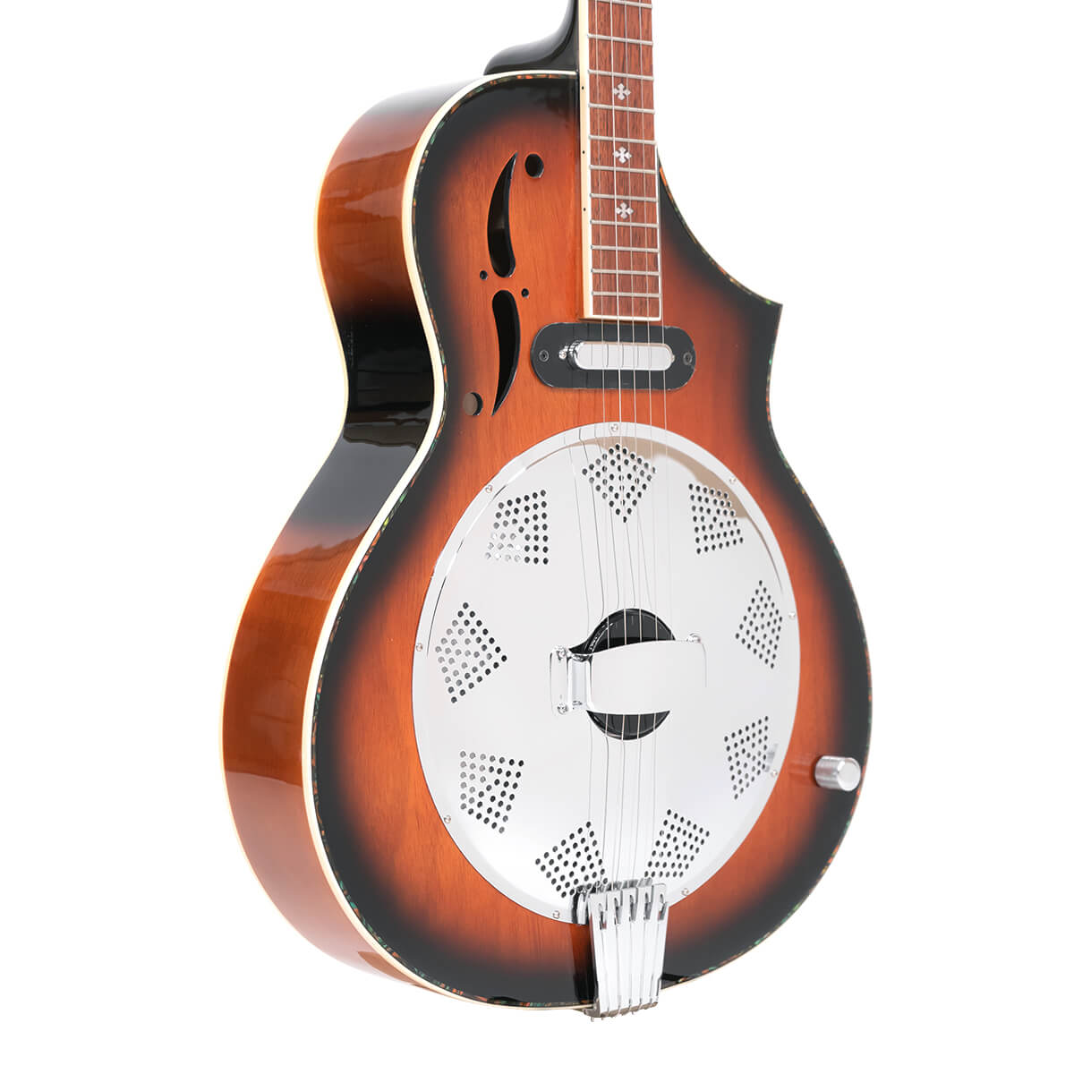 Dojo-DLX: Deluxe Resonator Banjo with Pickup and Bag - Image 2