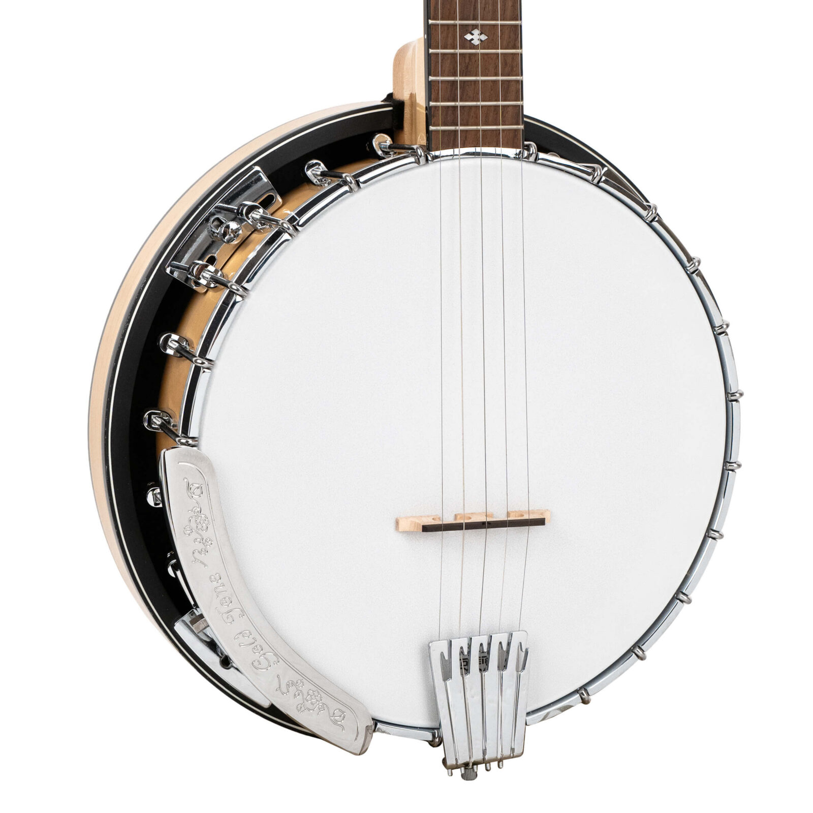 MC-150RP/L: Lefty Maple Classic Banjo with Steel Tone Ring - Image 2