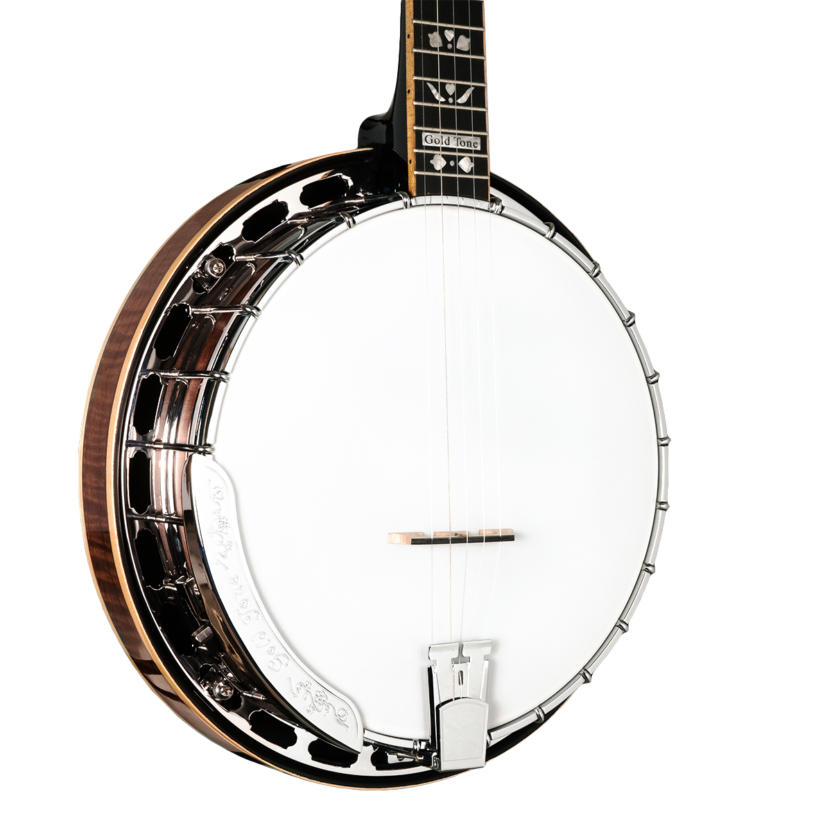 Mastertone® OB-250+/L: Lefty Orange Blossom Banjo with JLS #12 Tone Ring with Case - Image 2