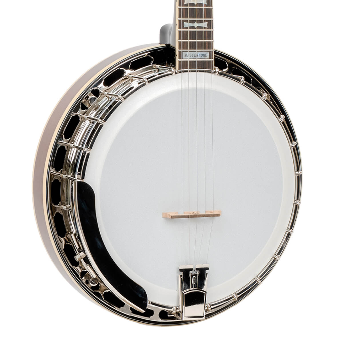 Mastertone® OB-2AT/L: Lefty Archtop Bowtie Banjo with Case - Image 2