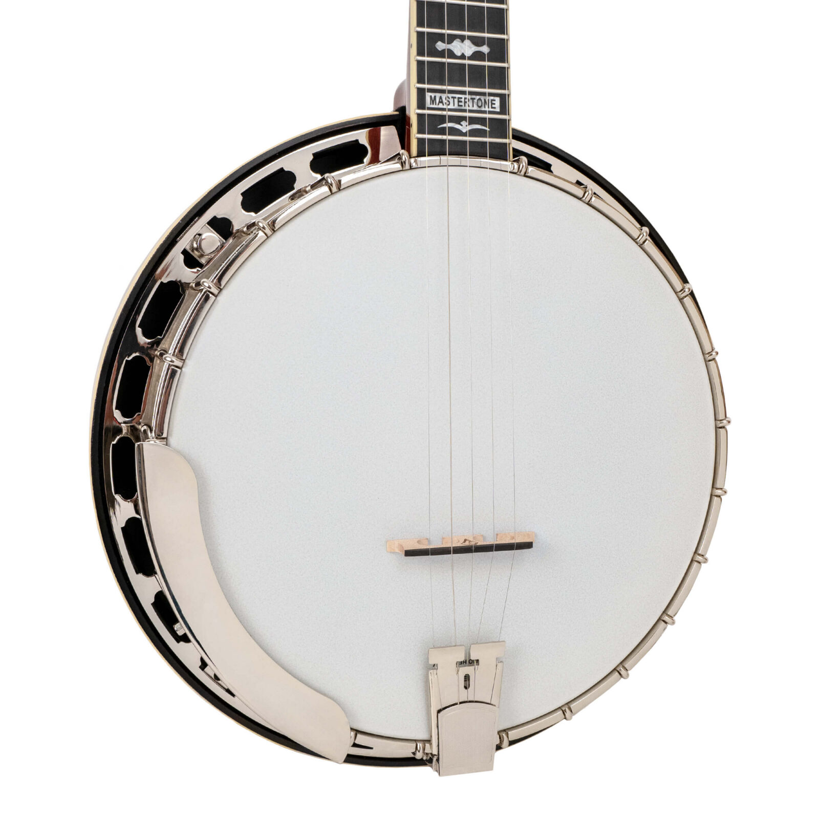 Mastertone® OB-3/L: Lefty Orange Blossom "Twanger" Pre-War Style Resonator Banjo with Case - Image 2