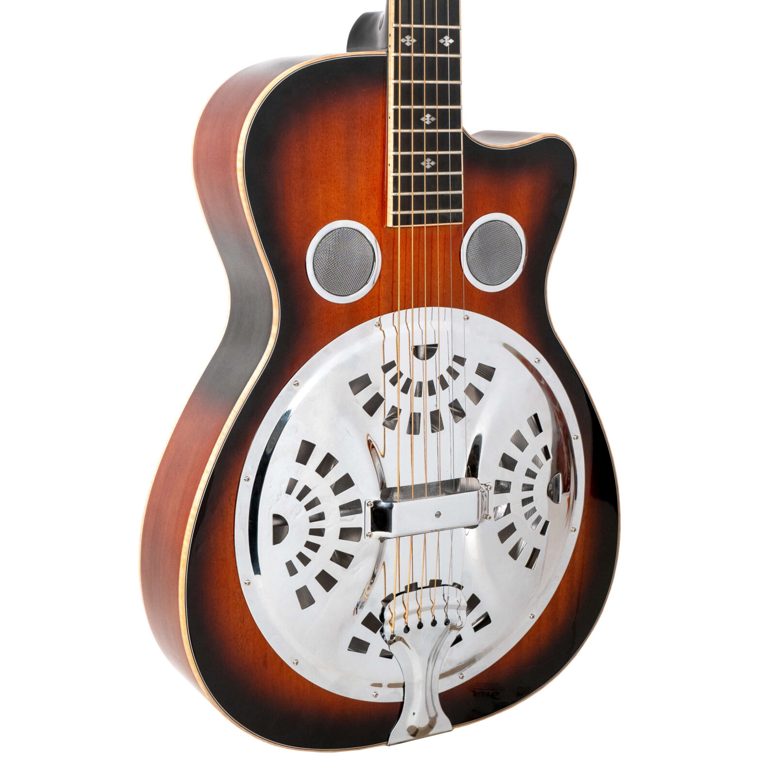 PBR-CA: Paul Beard Signature-Series Roundneck Resonator Guitar with Cutaway and Case - Image 2