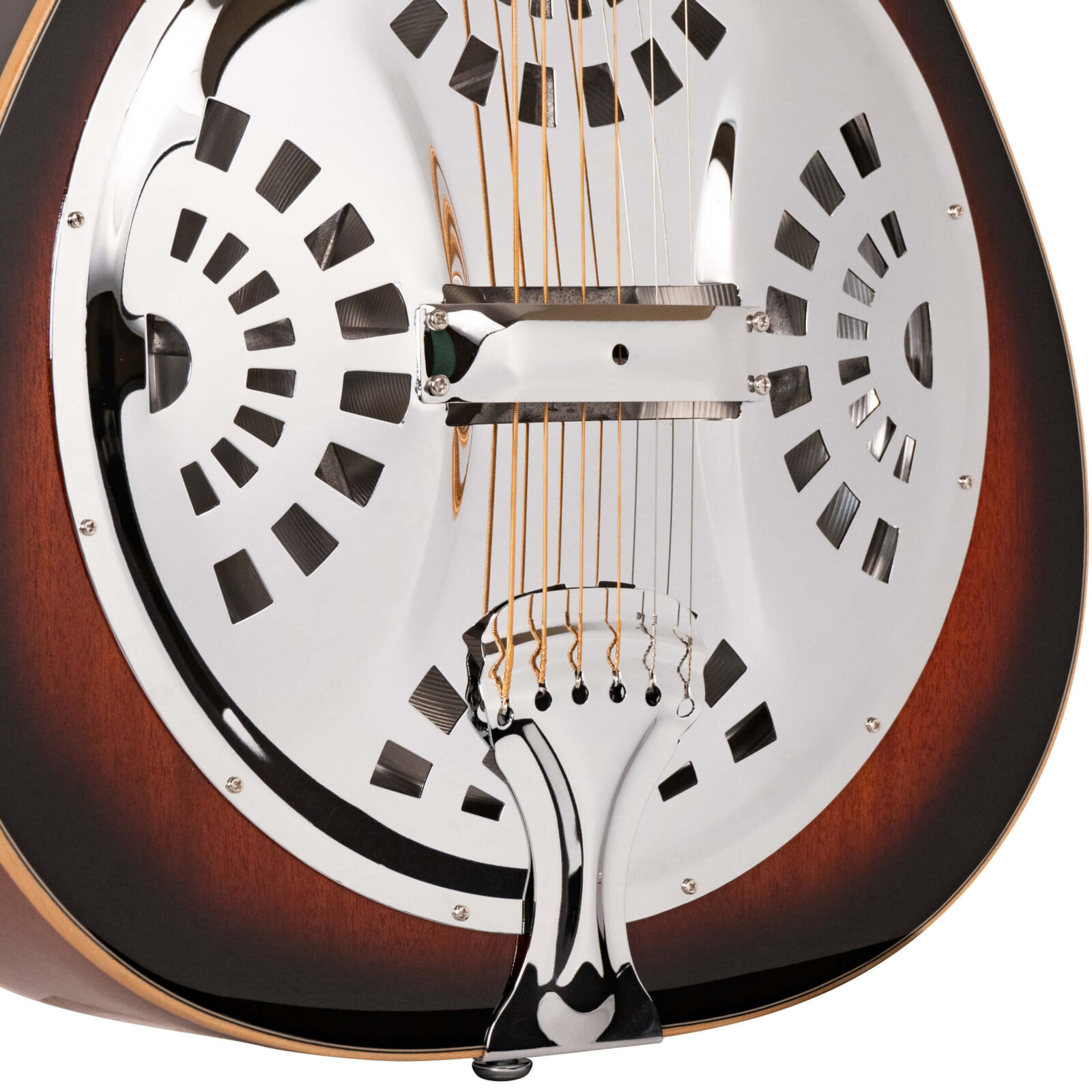 PBS-M: Paul Beard Squareneck Solid-Mahogany Resonator Guitar with Case - Image 3