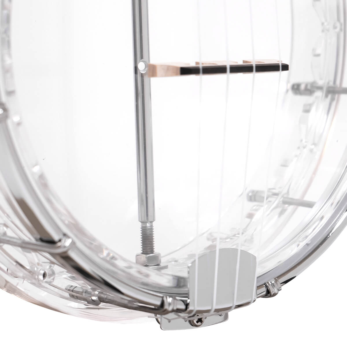 Little Gem (Diamond): See-Through Banjo-Ukulele with Bag - Image 3