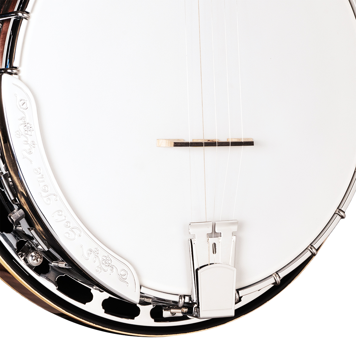 Mastertone® OB-250+/L: Lefty Orange Blossom Banjo with JLS #12 Tone Ring with Case - Image 3