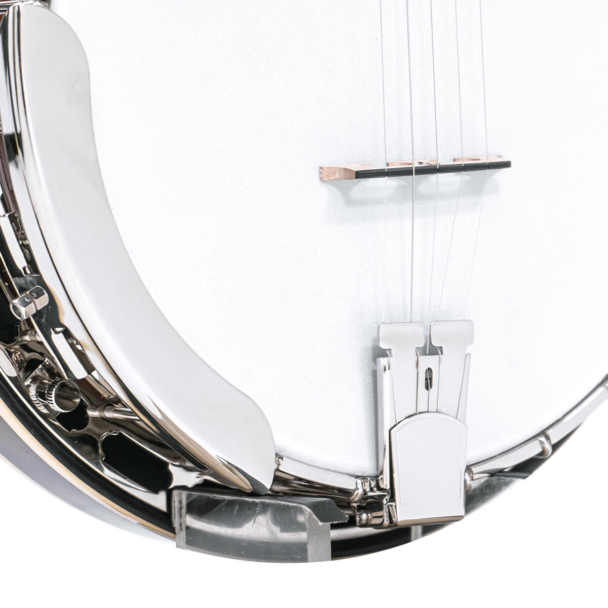 Mastertone® OB-3RF: Orange Blossom "Twanger" Pre-War Style Resonator Radiused Banjo with Case - Image 3