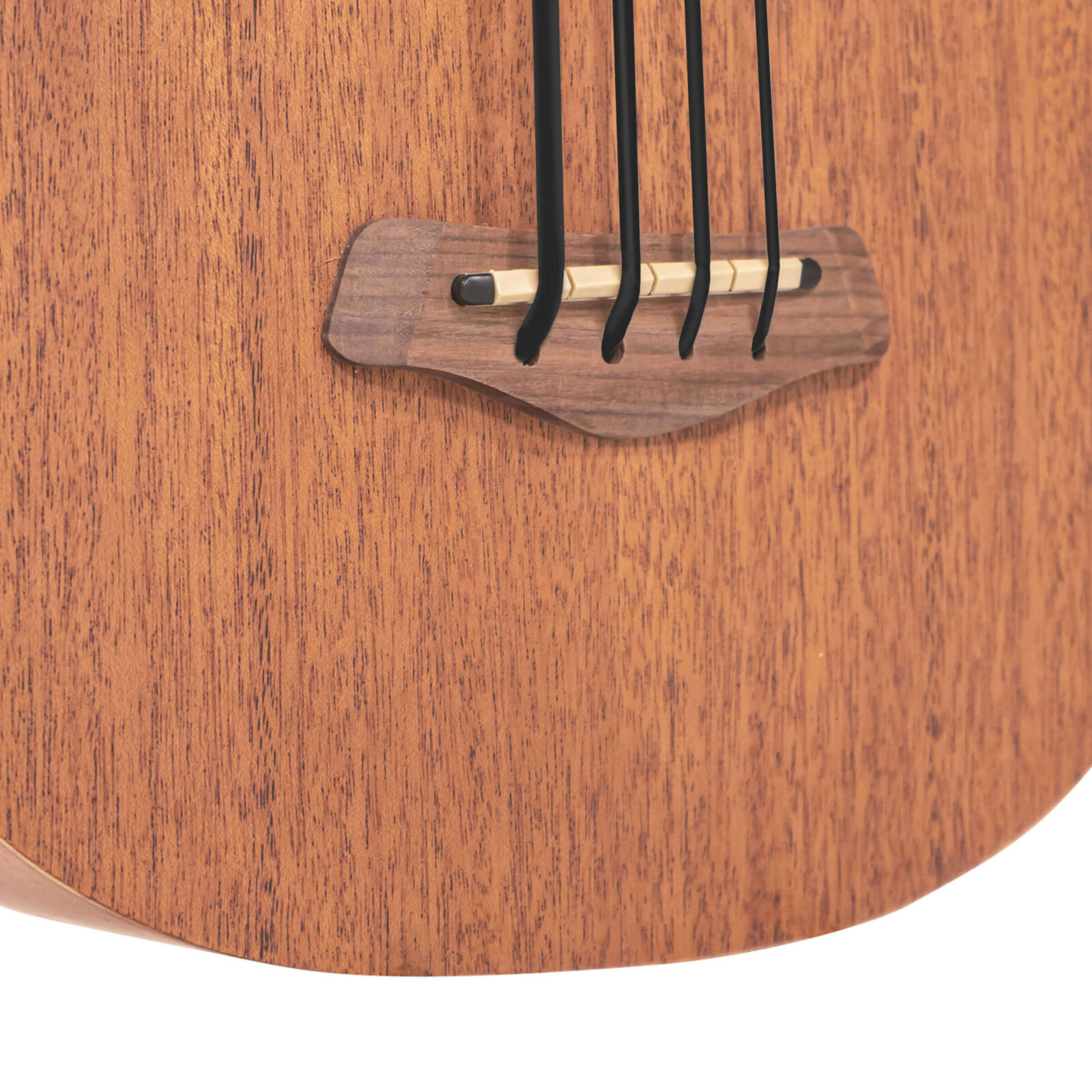 M-BassFL/L: Lefty 23-Inch Scale Fretless Acoustic-Electric MicroBass with Gig Bag - Image 3