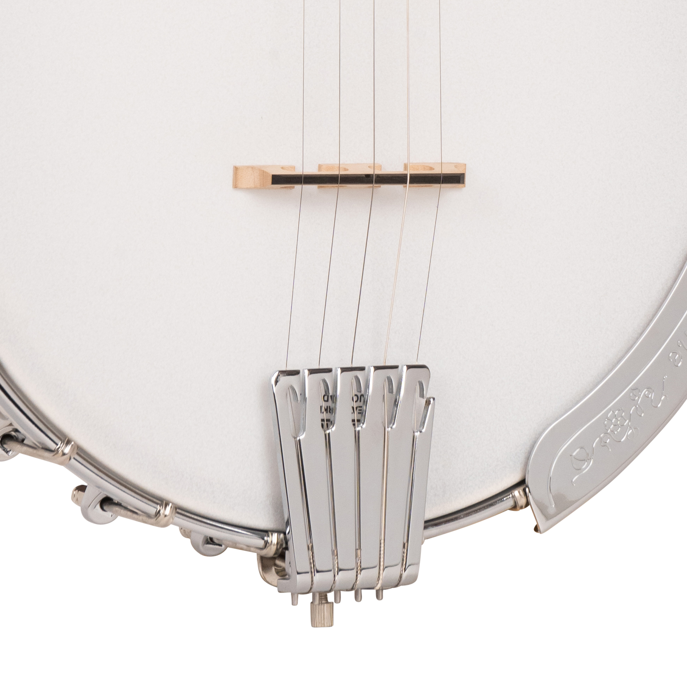 CC-100+/L: Lefty Cripple Creek Banjo Upgraded with Pickup and Gig Bag - Image 3