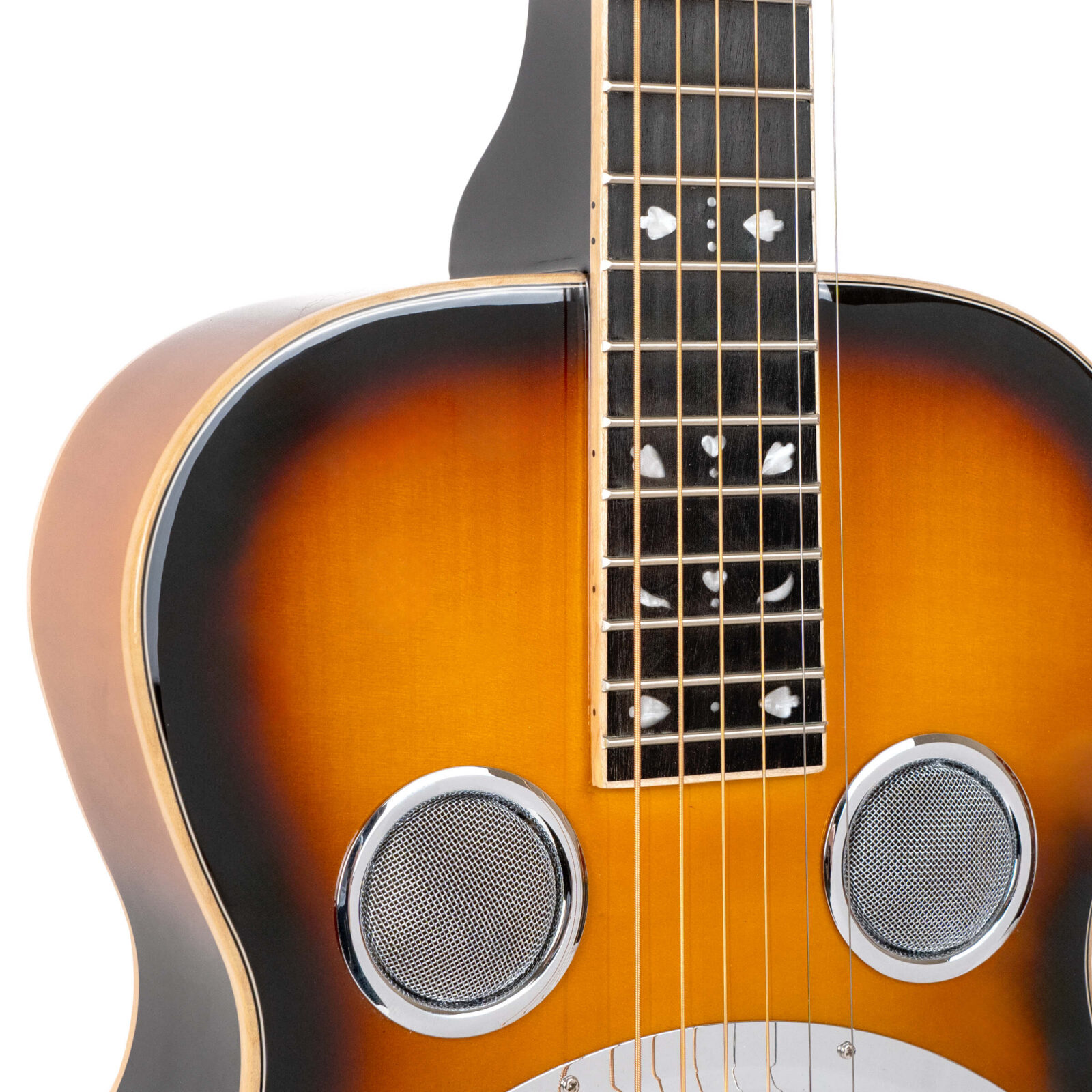 PBS-D: Paul Beard Signature-Series Squareneck Resonator Guitar Deluxe with Case - Image 4