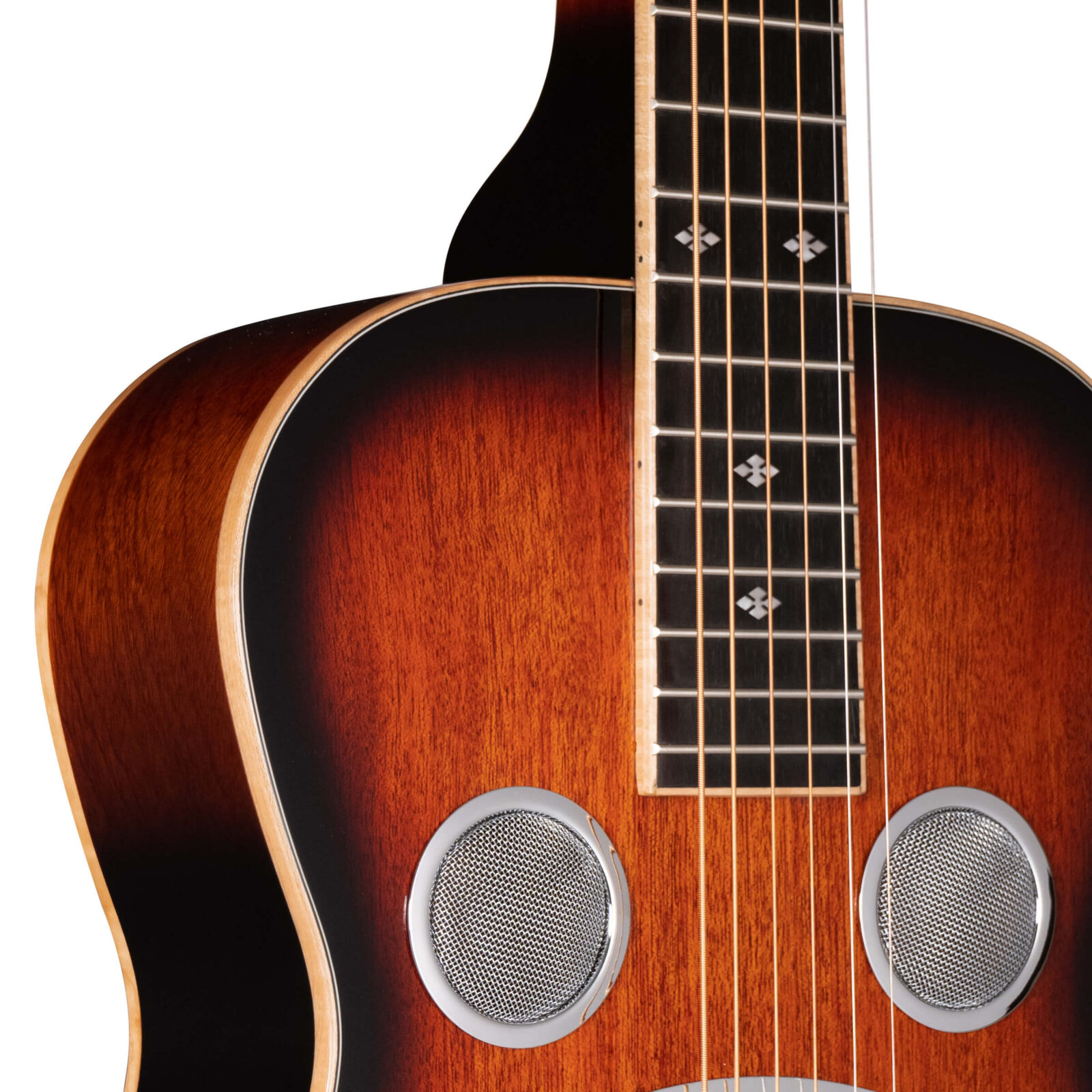 PBS-M: Paul Beard Squareneck Solid-Mahogany Resonator Guitar with Case - Image 4
