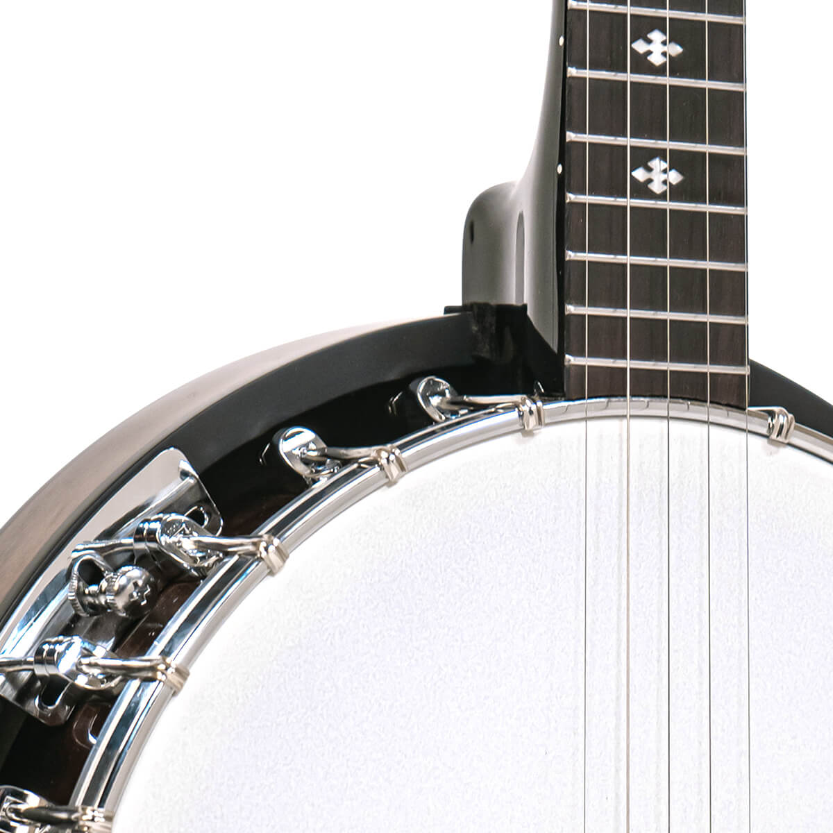 CC-100R+: Cripple Creek Resonator Banjo Upgraded with Pickup and Bag - Image 4