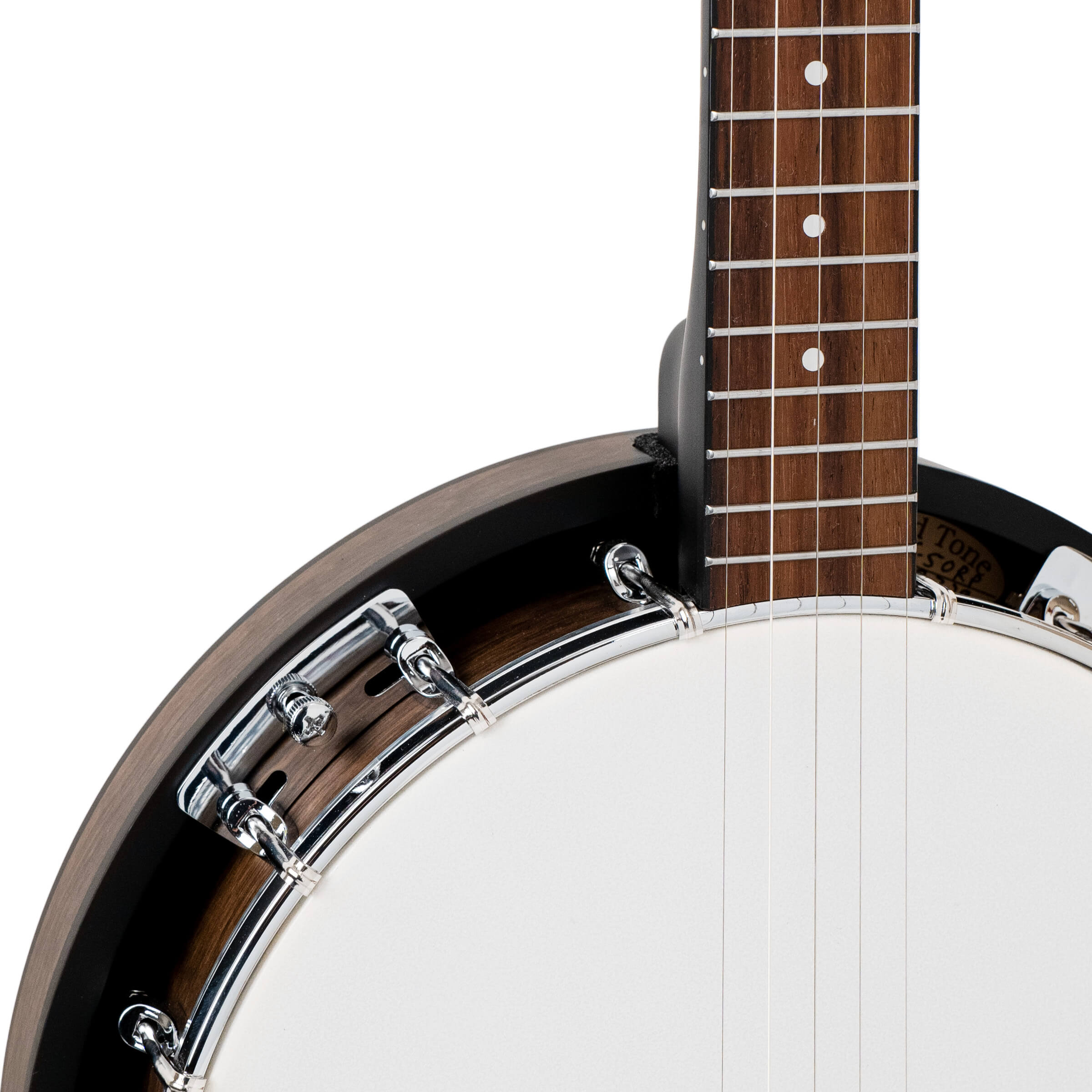 CC-50RP/L: Cripple Creek Resonator Banjo with Planetary Tuners and Gig Bag - Image 4
