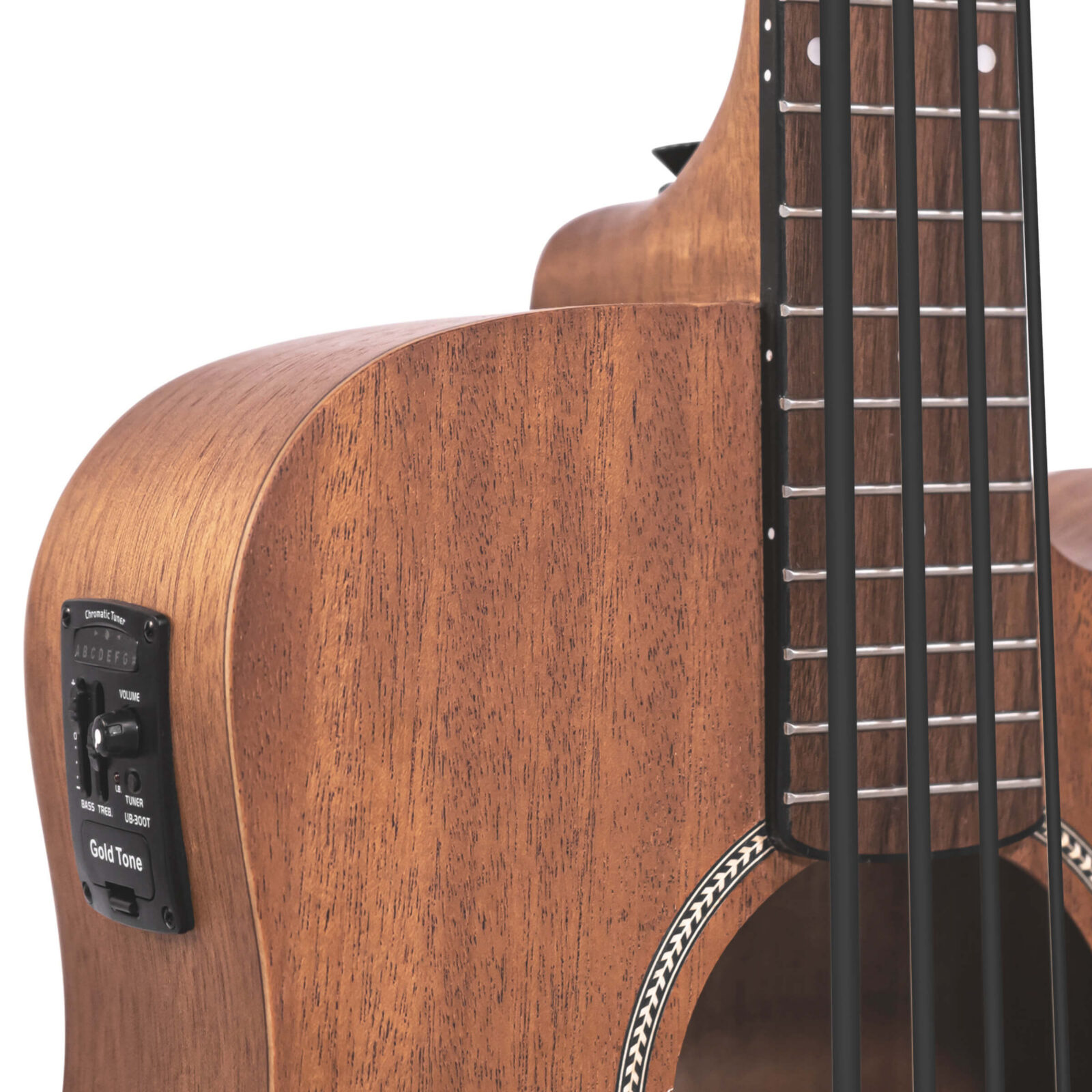 M-Bass25 25-Inch Scale Acoustic-Electric MicroBass with Gig Bag - Image 4