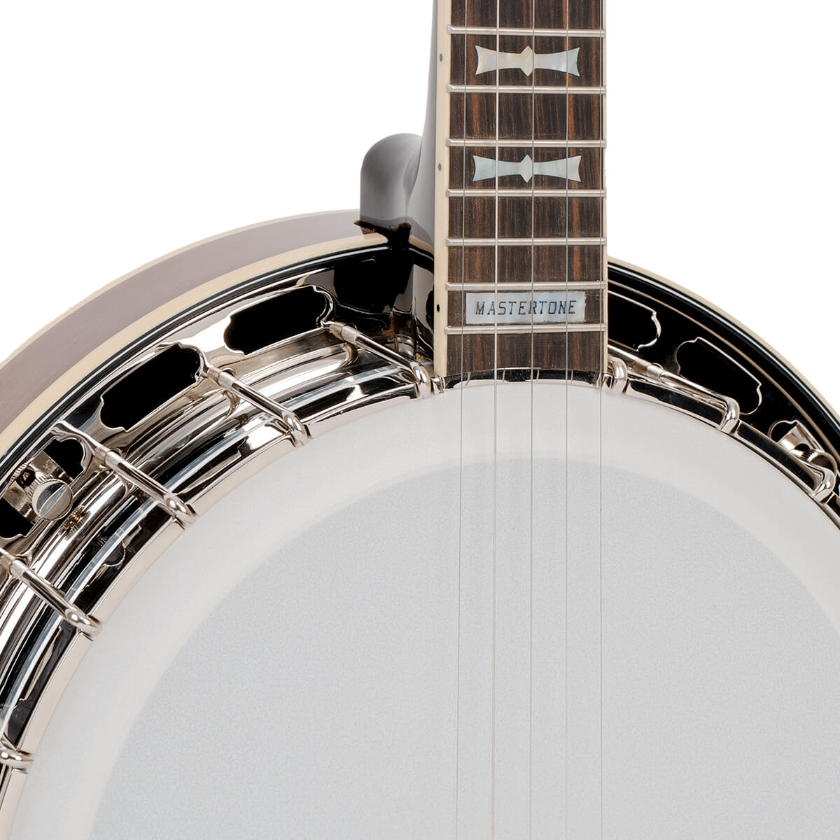 Mastertone® OB-2AT/L: Lefty Archtop Bowtie Banjo with Case - Image 4
