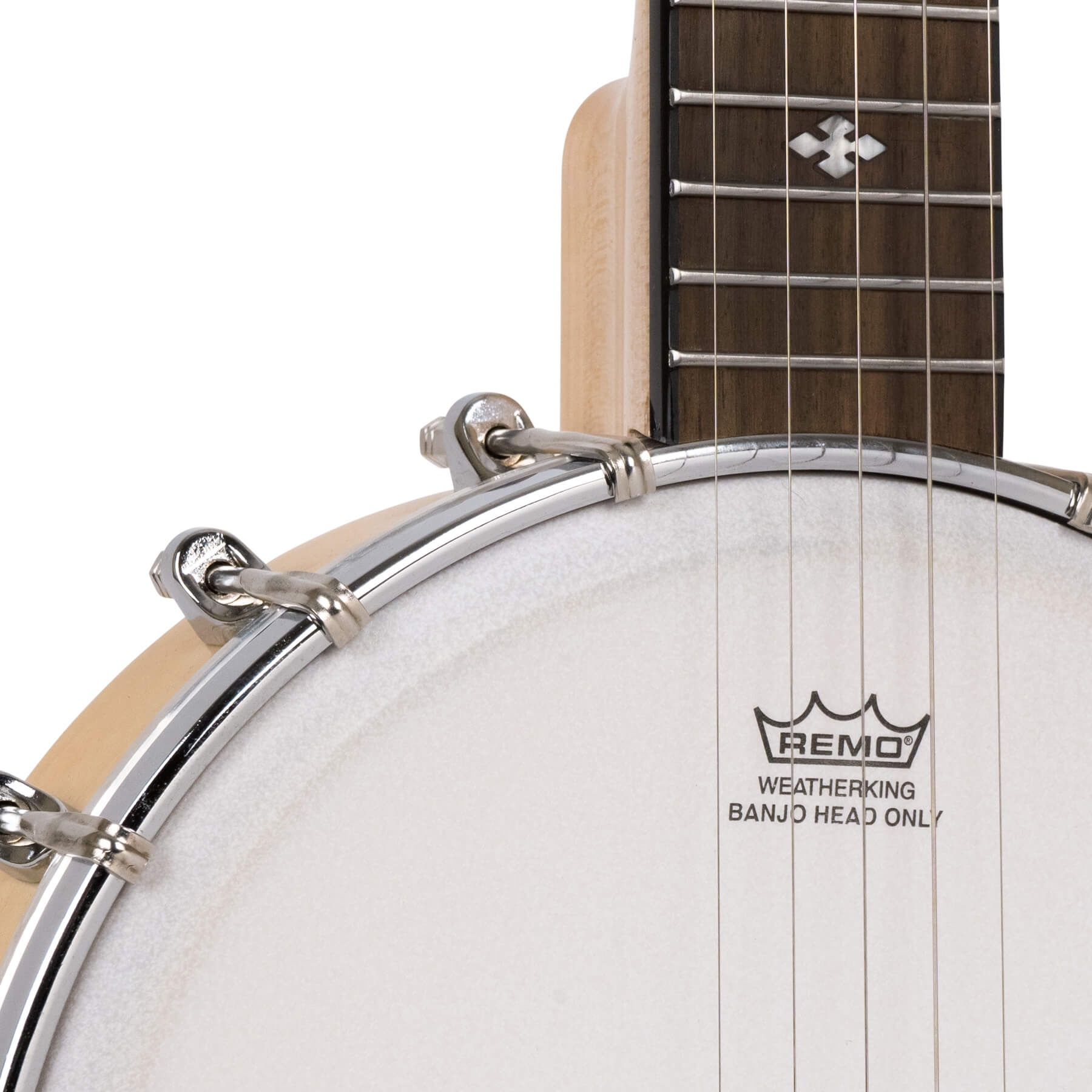 CC-Mini/L: Lefty Cripple Creek Mini Banjo with Gig Bag - Image 4