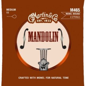 Martin M465 Mandolin Strings Medium Guage (Monel)