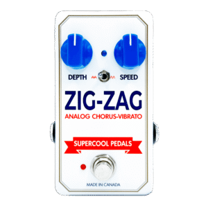 Supercool Pedals ZIG-ZAG Analog Chorus-Vibrato Pedal