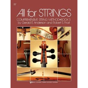 All For Strings - Viola - Book 3