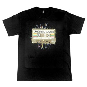 Chesbro Cassette T-Shirt - Black - Large