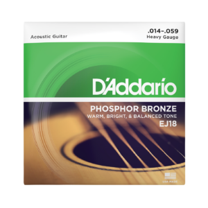 D'Addario EJ18 Phosphor Bronze Acoustic Guitar Strings - Heavy (14-59)