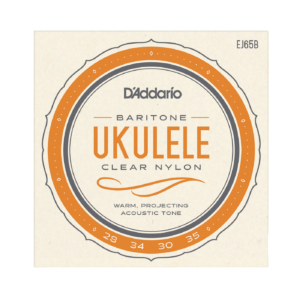 D'Addario EJ65B Pro-Arté Custom Extruded Baritone Ukulele Strings