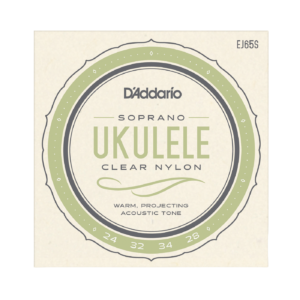 D'Addario EJ65S Pro-Arté Custom Extruded Soprano Ukulele Strings
