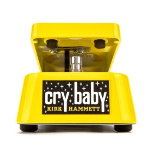 Dunlop KH95Y Kirk Hammett Cry Baby Wah Pedal - Yellow Sparkle