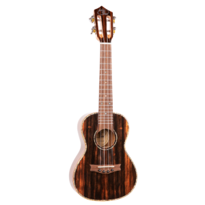 Eddy Finn Exotic Wood Ukulele with Gig Bag - Ebony Wood