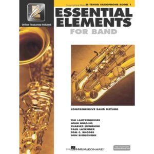 Essential Elements for Band - Bb Tenor Saxophone Book 1