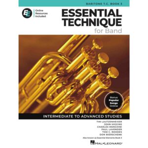 Essential Technique for Band - Baritone T.C. - Book 3