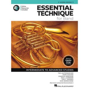 Essential Technique for Band - F Horn - Book 3