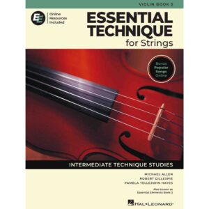Essential Technique for Strings - Violin - Book 3