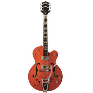 Gretsch G6120RHH Reverend Horton Heat Signature 6120 Hollow Body Electric Guitar with Bigsby and Hardshell Case