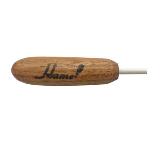 Hamel Conductors Baton - 14" Slim - Larger Cylinder Handle - Petite Regular