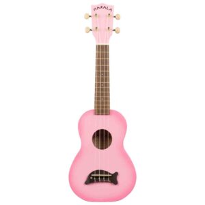 Kala Pink Burst Soprano Dolphin Ukulele
