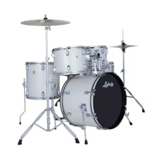 Ludwig Accent Fuse - 5-Piece Drum Set - Snow Dust