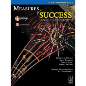 Measures of Success for Band - E-flat Alto Saxophone - Book 1