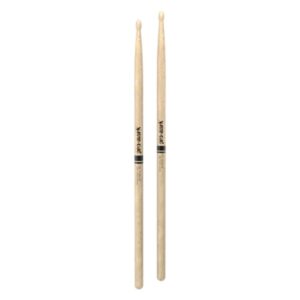 Promark Attack 7A Lacquered Shira Kashi Oak Wood Tip Drumsticks - PW7AW