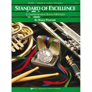 Standard of Excellence - Timpani/Auxiliary Percussion - Book 3